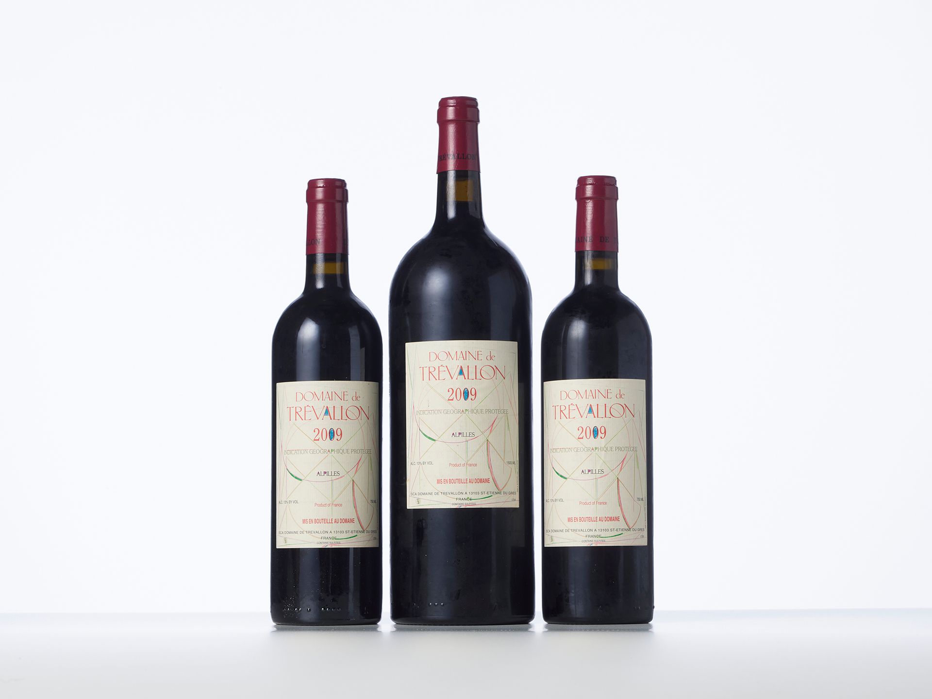 Null 1 Magnum I.G.P ALPILLES Red 

Year : 2009 

Appellation : Domaine de Tréval&hellip;