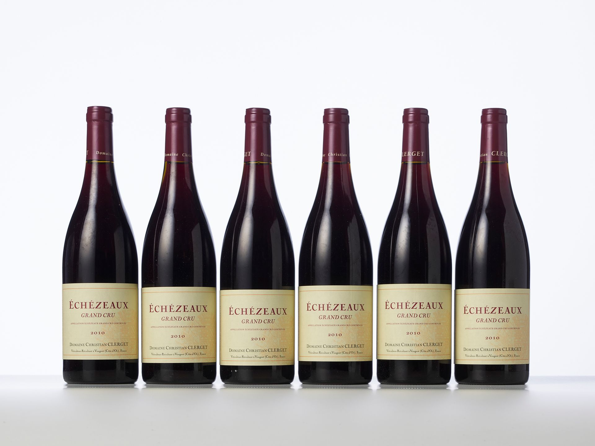 Null 6 Bottles ECHEZEAUX (Grand Cru) 

Year : 2010 

Appellation : Domaine Chris&hellip;