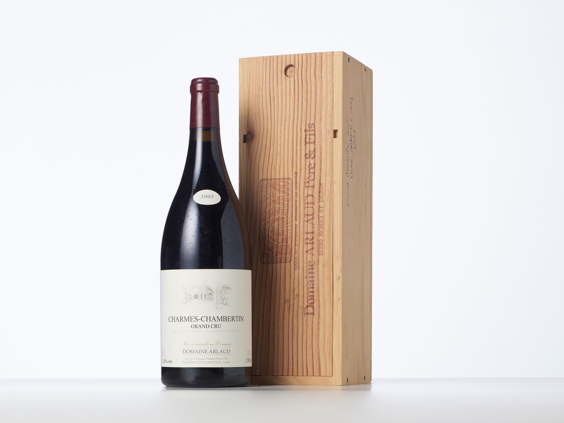 Null 1 Magnum CHARMES-CHAMBERTIN (Grand Cru) 

Année : 2005 

Appellation : Doma&hellip;