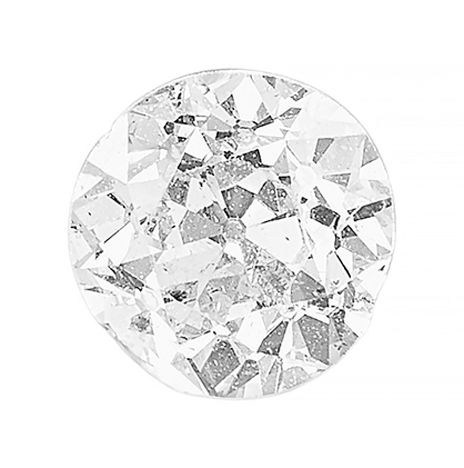 DIAMANT SUR PAPIER Loose european cut diamond weighing 0,65 carat of assumed I/J&hellip;