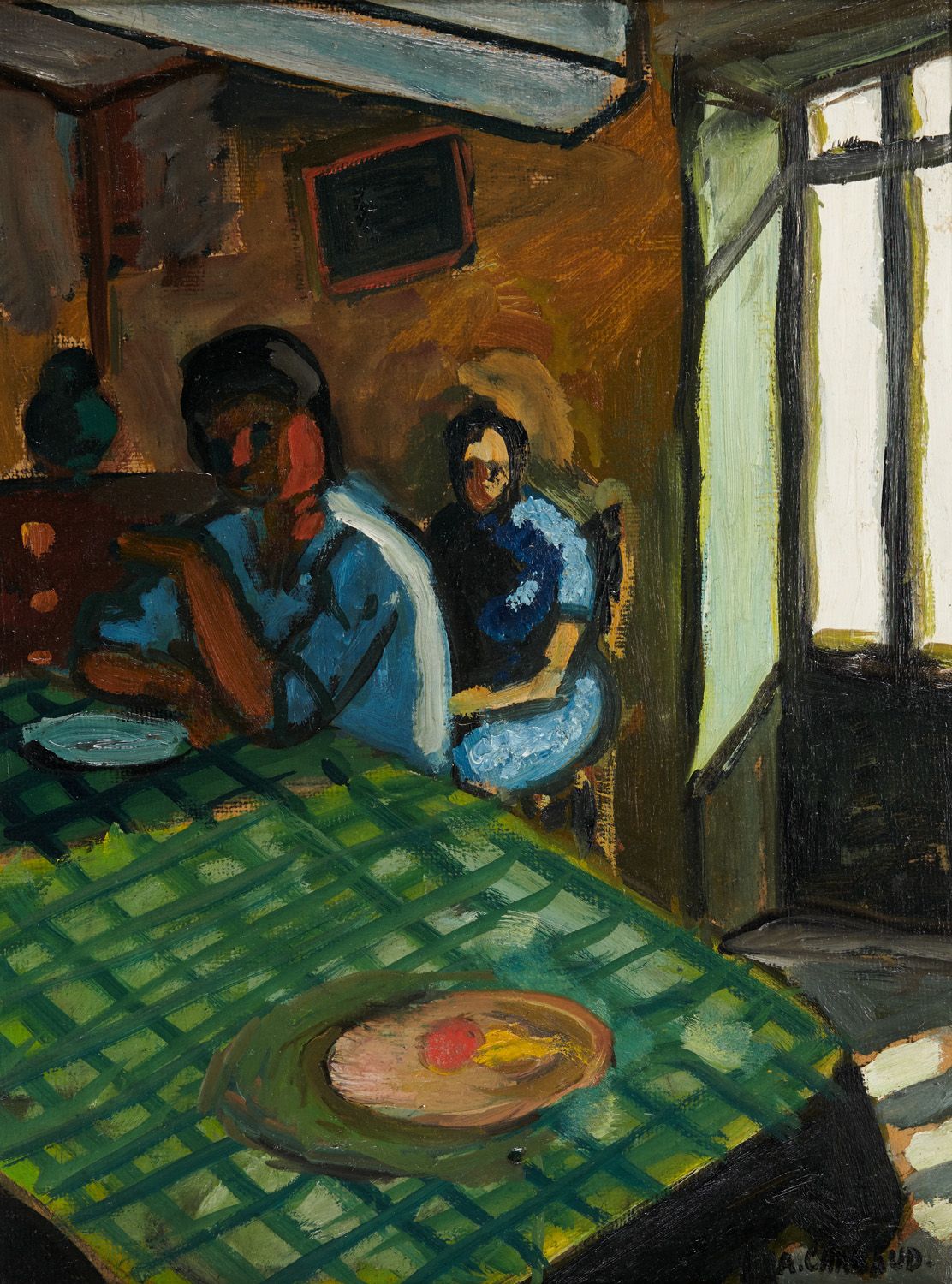 Null 奥古斯特-沙博德 1882-1955

在咖啡馆

木板油画，右下角有签名，背面有标签Atelier Auguste Chabaud，编号1 000
&hellip;