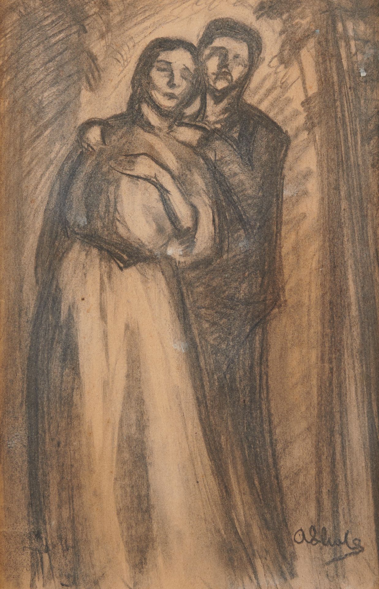 Null André LHOTE 1885-1962

THE ENGAGED COUPLE, 1908

Charcoal signed lower righ&hellip;