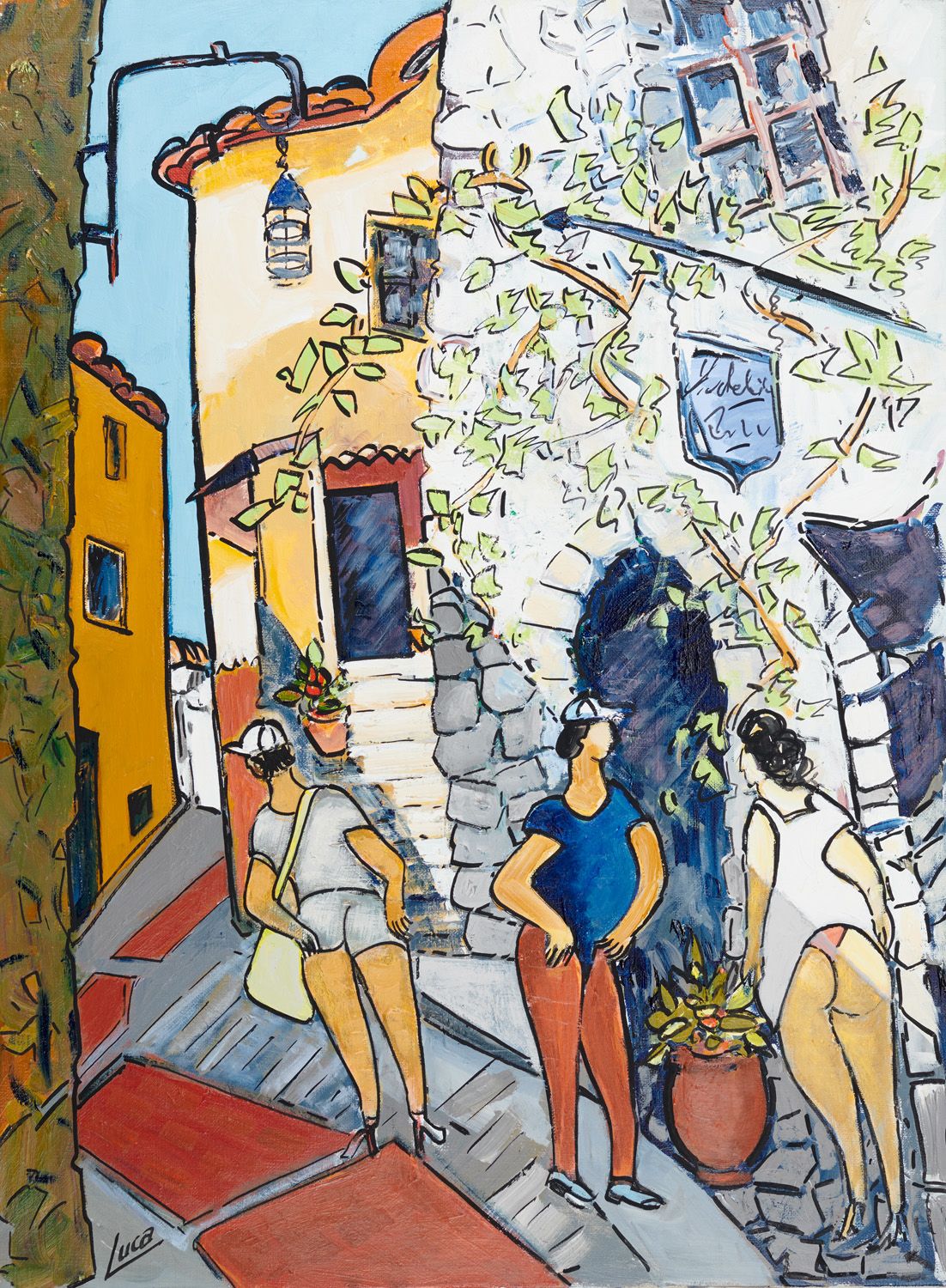 Null Claude LUCA, born in 1939

PROVENCAL ALLEY

Acrylic on canvas signed lower &hellip;