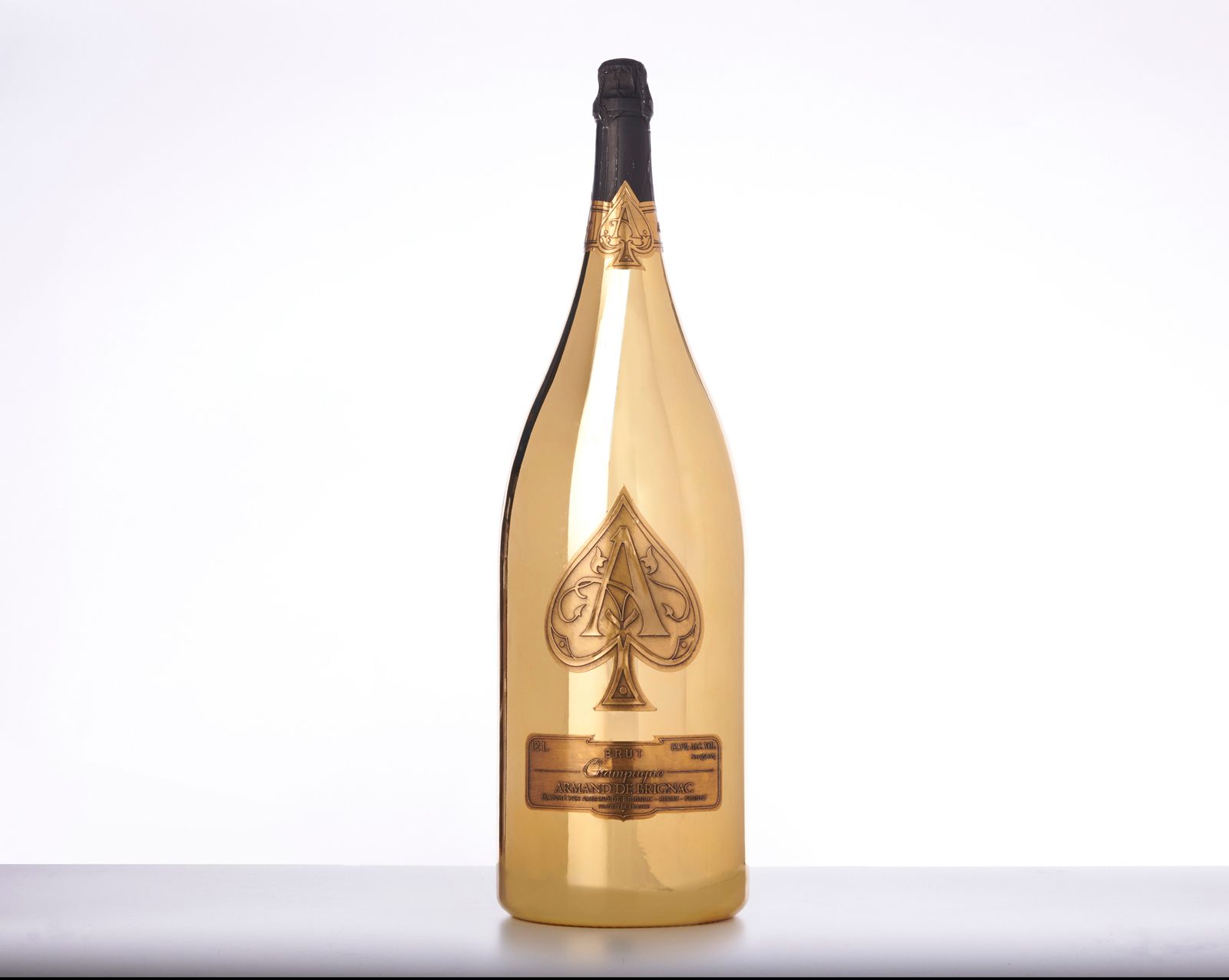 1 Balthazar CHAMPAGNE BRUT GOLD ACE OF SPADES Year : N…
