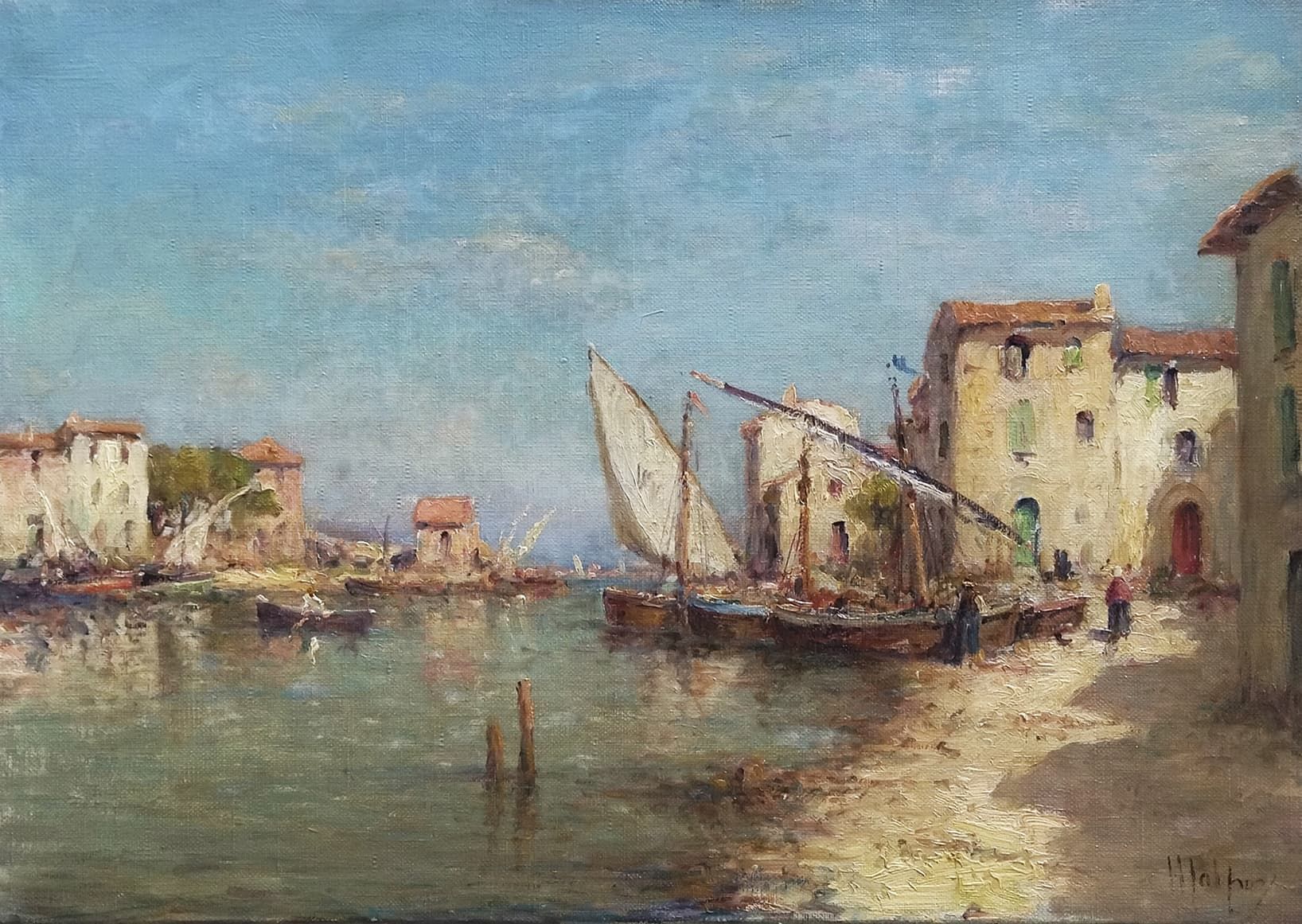 Null Henri MALFROY 1895-1944
THE MARTIGUES
Oil on canvas signed lower right
33 x&hellip;
