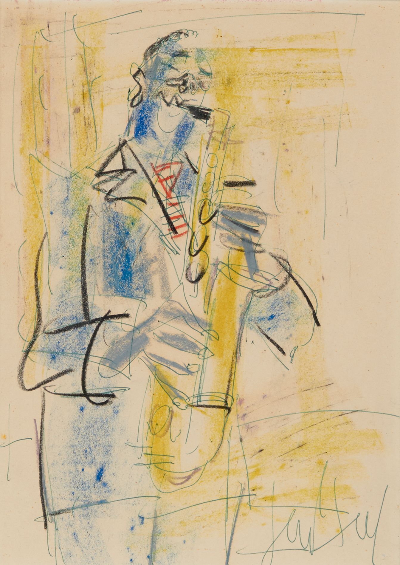 GEN PAUL 1895-1975 THE SAXOPHONIST


Watercolor drawing on paper signed lower ri&hellip;