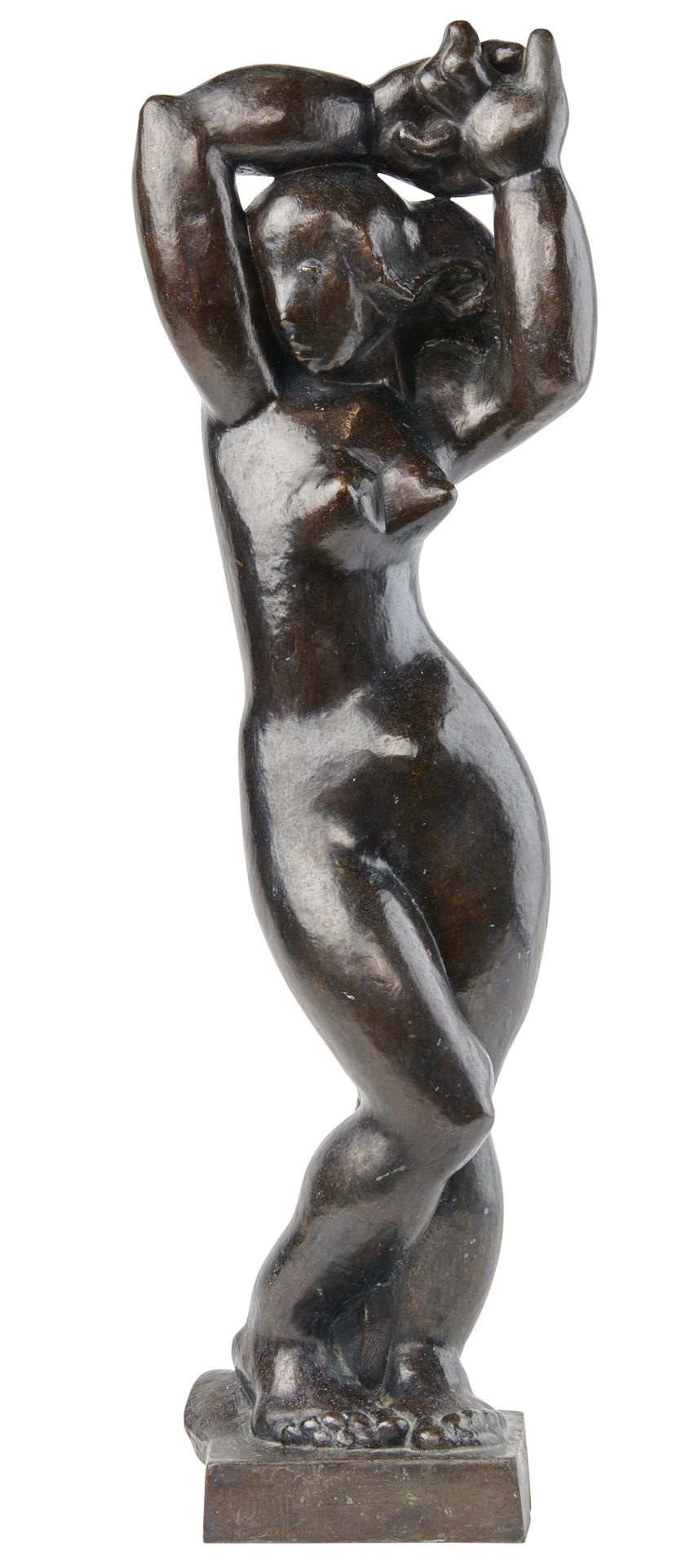 Joseph CSAKY 1888-1971 NU DEBOUT, modèle créé en 1945
Épreuve en bronze à patine&hellip;