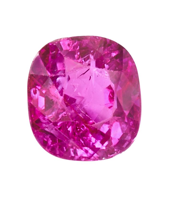 Rubis rose pesant 2,67 carats d’origine Birman sans modification thermique ni tr&hellip;
