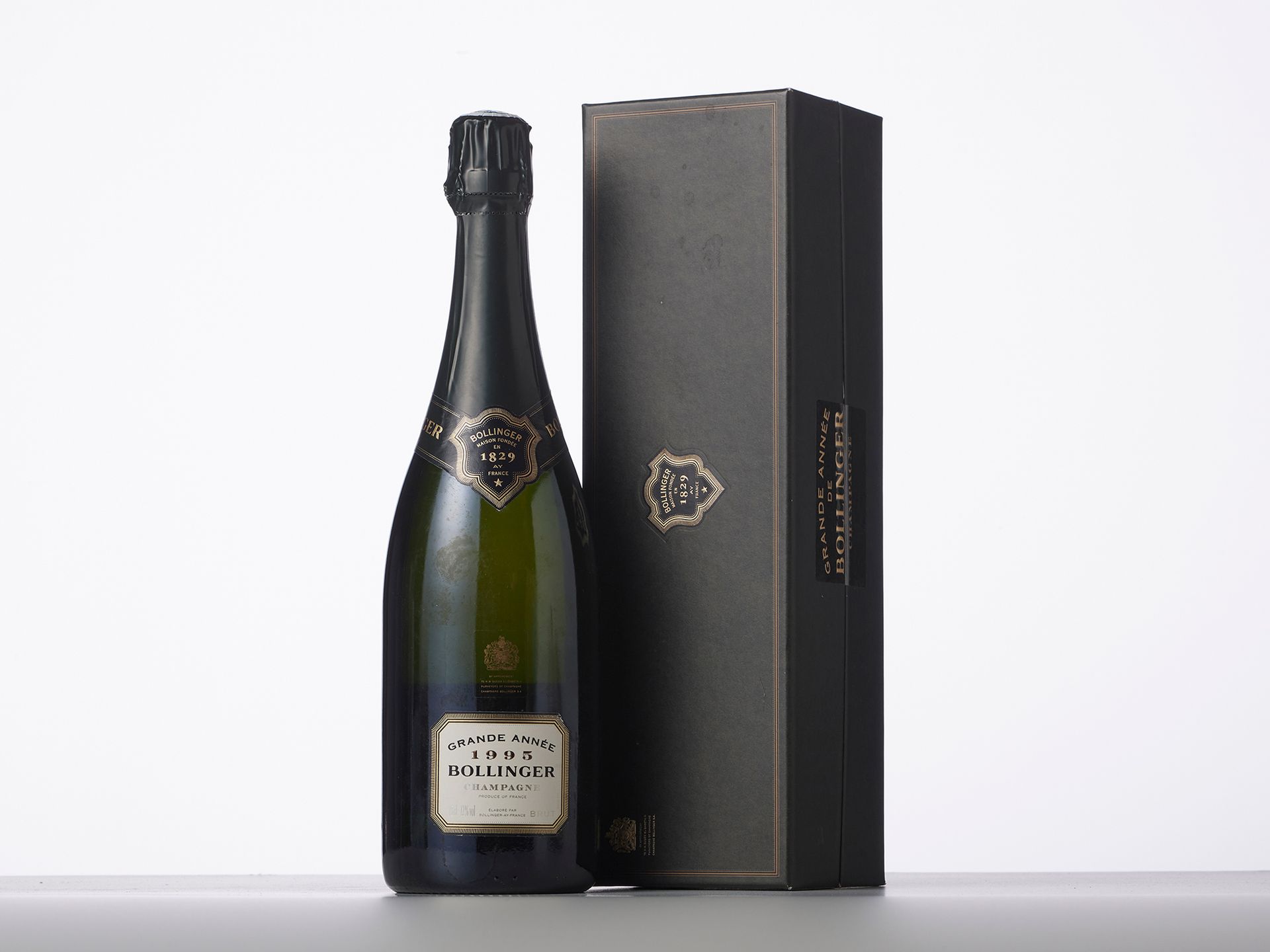 Null 1 Bouteille CHAMPAGNE BRUT "GRANDE ANNEE" 
Année : 1995 
Appellation : Boll&hellip;