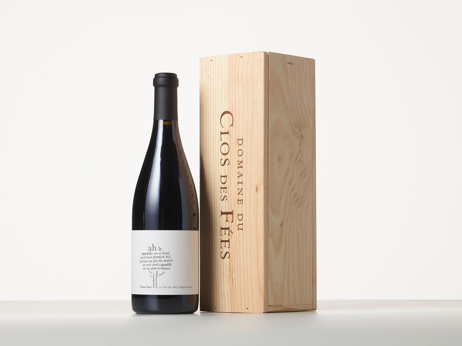 Null 1 I.G.P CÔTES CATALANES PINOT NOIR "100 PHRASES FOR EVENTS... "一瓶 
年份 : 202&hellip;