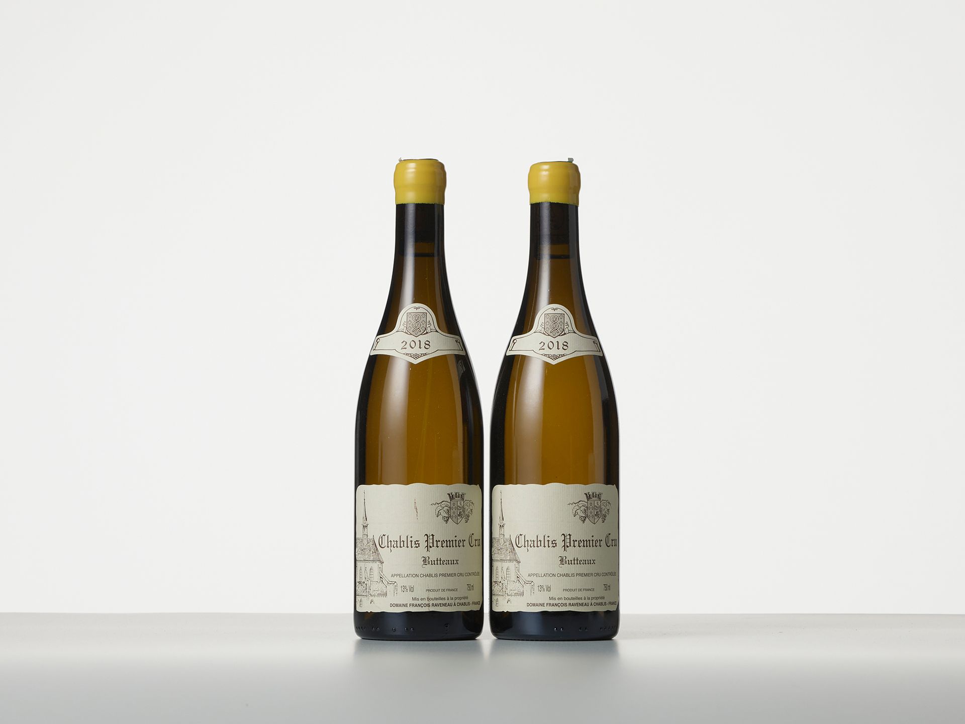 Null 2瓶夏布利斯布特埃酒（1级酒庄） 
年份 : 2018 
产区 : 弗朗索瓦-拉维诺酒庄 
备注 : (1个标签上有2个非常轻微的原产地标记，其他都很&hellip;