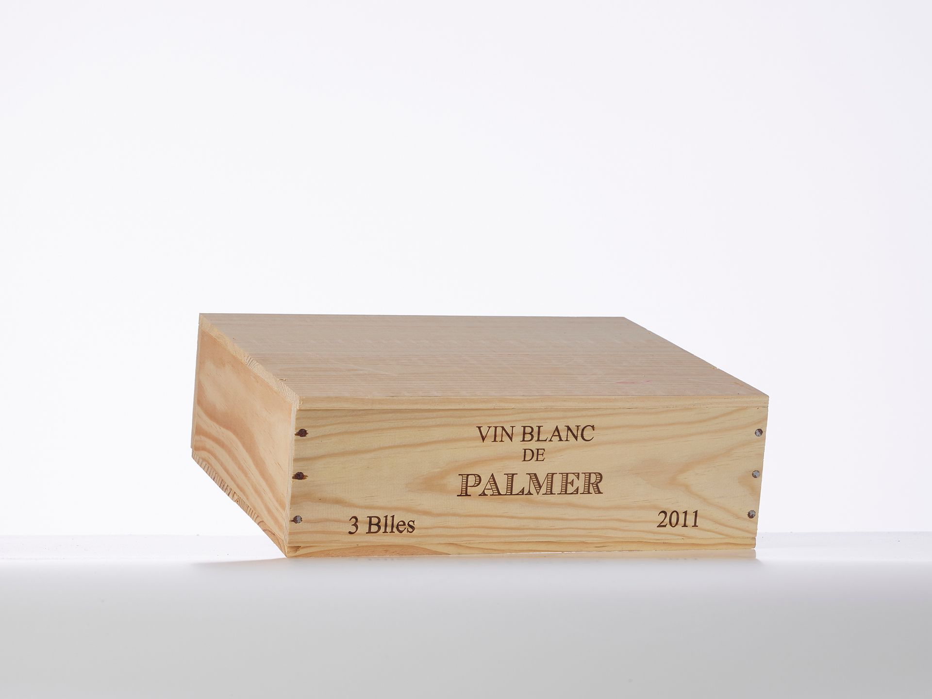 Null 3 Bouteilles VIN BLANC DE PALMER 
Année : 2011 
Appellation : Bordeaux 
Con&hellip;