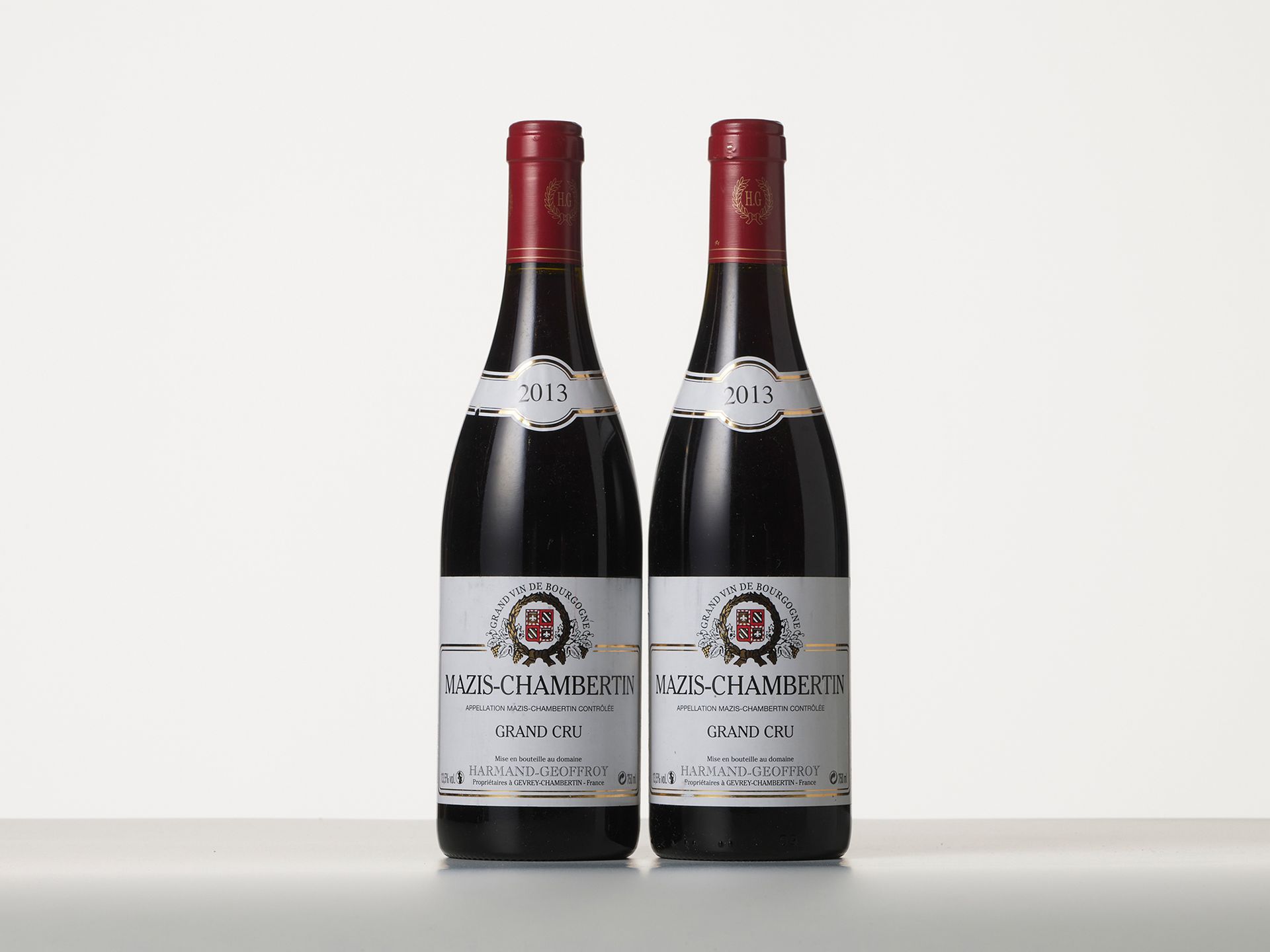Null 2 Bouteilles MAZIS-CHAMBERTIN (Grand Cru) 
Année : 2013 
Appellation : Doma&hellip;