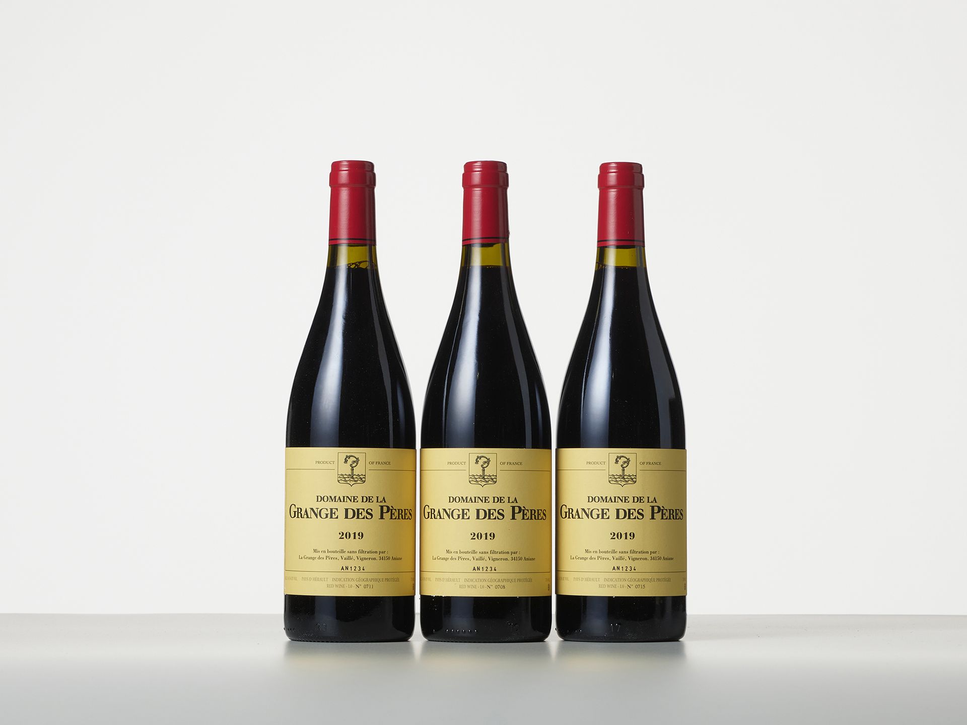 Null 3 Bouteilles I.G.P PAYS D'HERAULT Rouge 
Année : 2019 
Appellation : Domain&hellip;