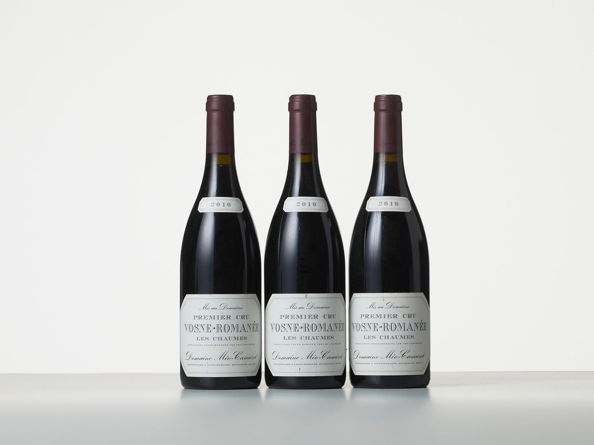 Null 3 Bottles VOSNE-ROMANEE LES CHAUMES (1° Cru) 
Year : 2010 
Appellation : Do&hellip;