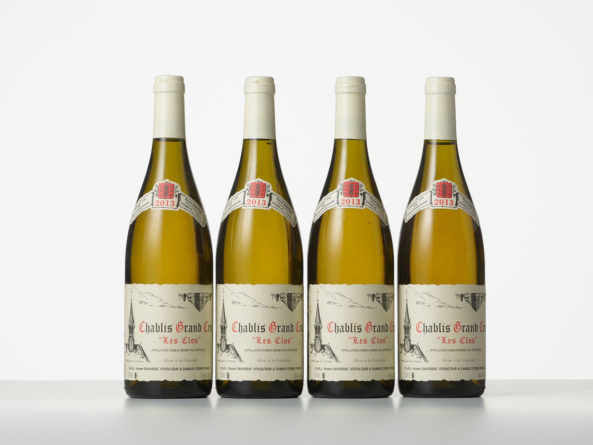 Null 4 瓶 CHABLIS LES CLOS（特级酒庄） 
年份：2013 
产区 : Domaine Vincent Dauvissat
