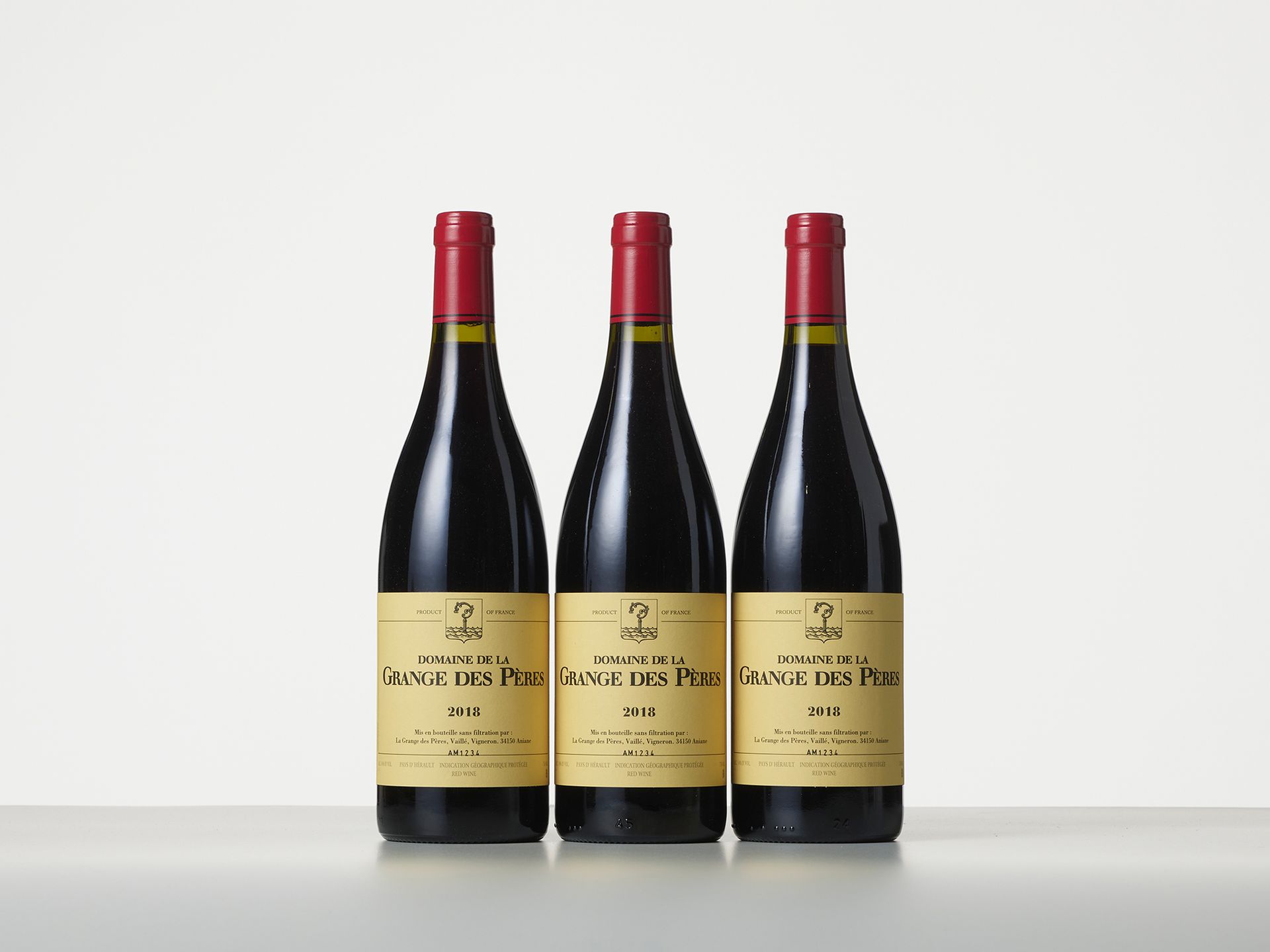 Null 3瓶I.G.P.PAYS D'HERAULT红葡萄酒 
年份 : 2018 
产区 : 格兰杰德佩尔酒庄