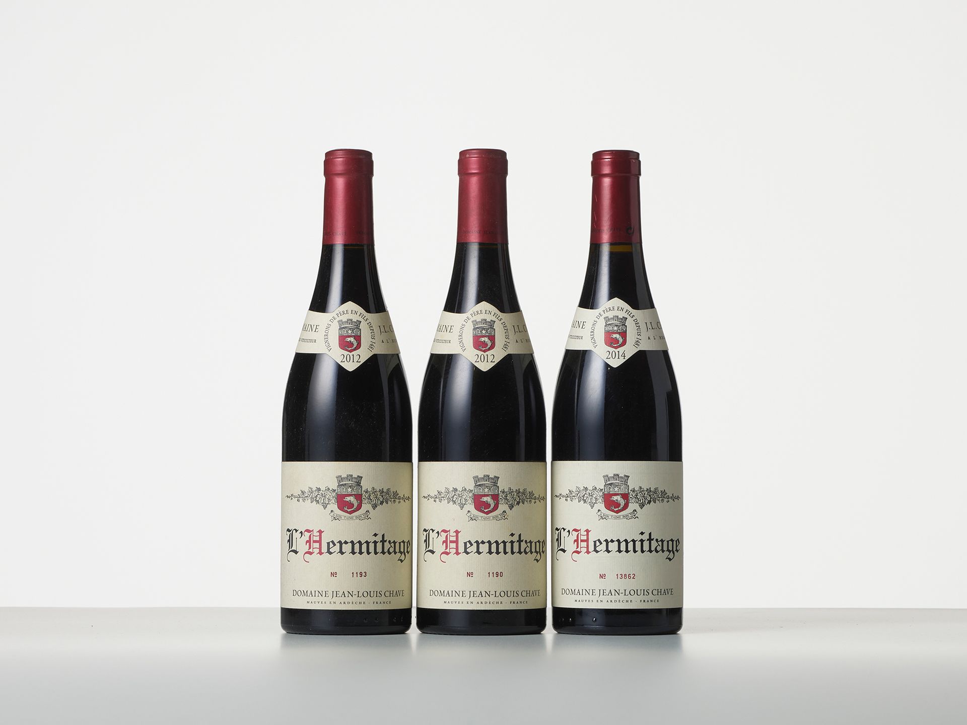 Null 2 Bottiglie L'HERMITAGE Rosso 
Annata : 2012 
Denominazione : Domaine Jean-&hellip;