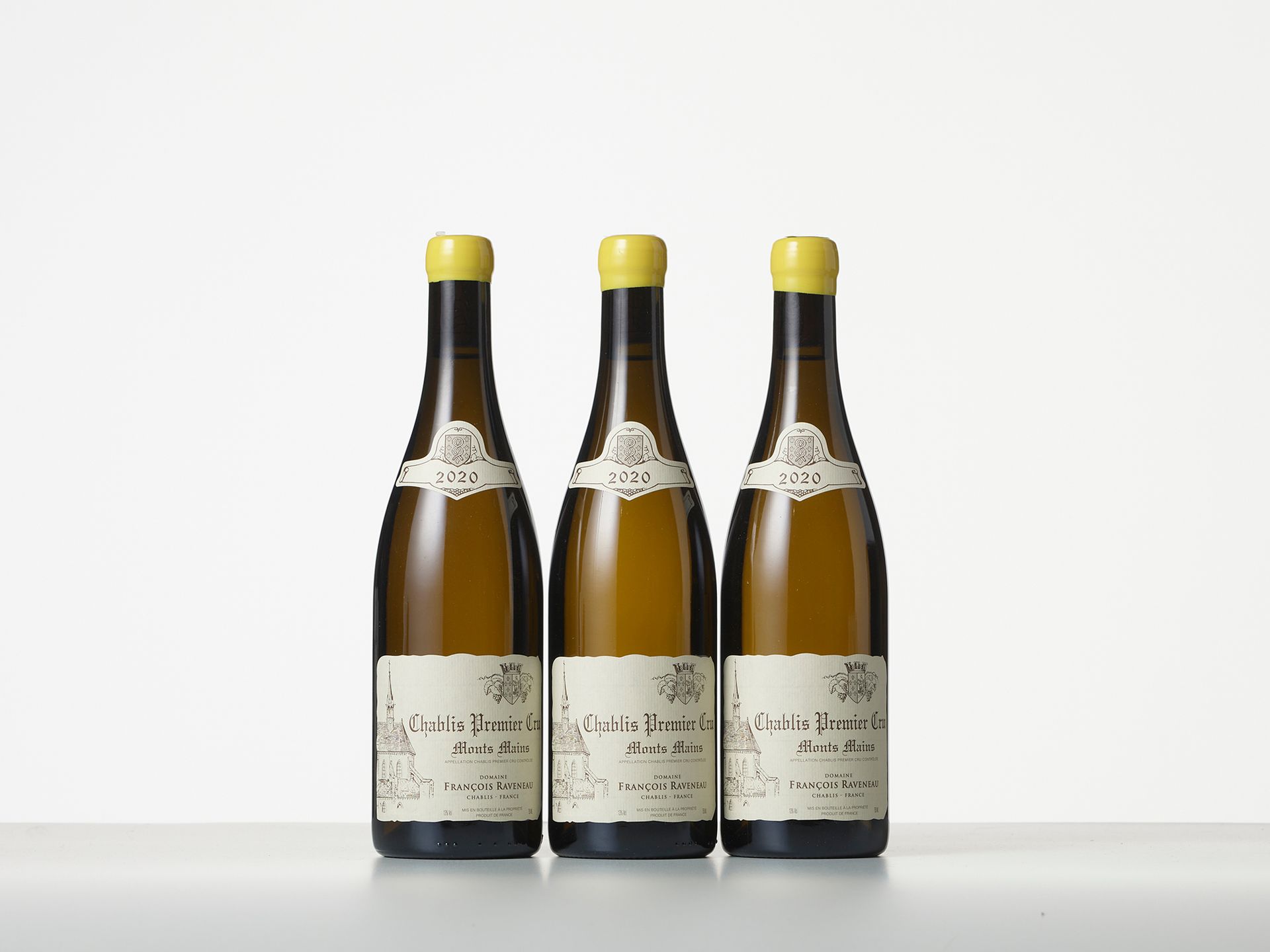Null 3 Bottles CHABLIS MONTS MAINS (1° Cru) 
Year : 2020 
Appellation : Domaine &hellip;