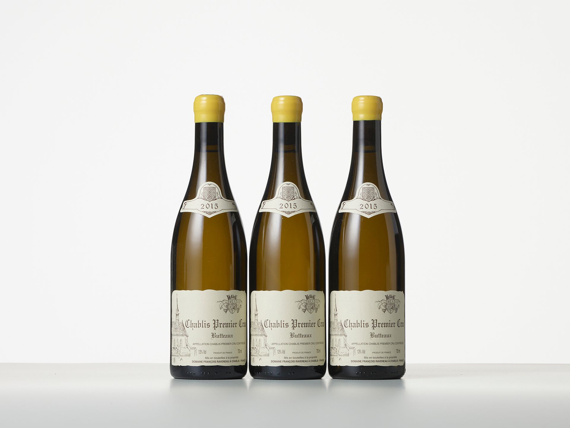 Null 3 Bottles CHABLIS BUTTEAUX (1° Cru) 
Year : 2015 
Appellation : Domaine Fra&hellip;