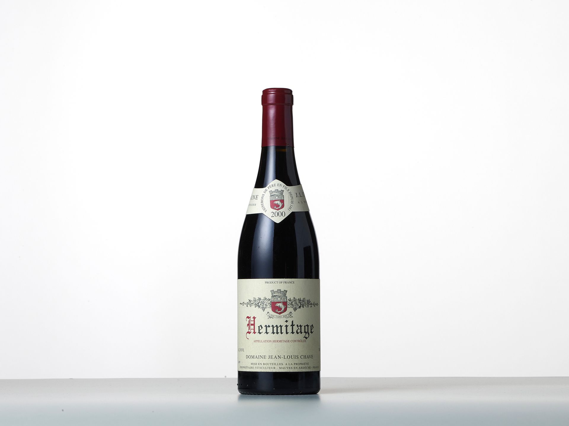 Null 1 Bouteille HERMITAGE Rouge 
Année : 2000 
Appellation : Domaine Jean-Louis&hellip;