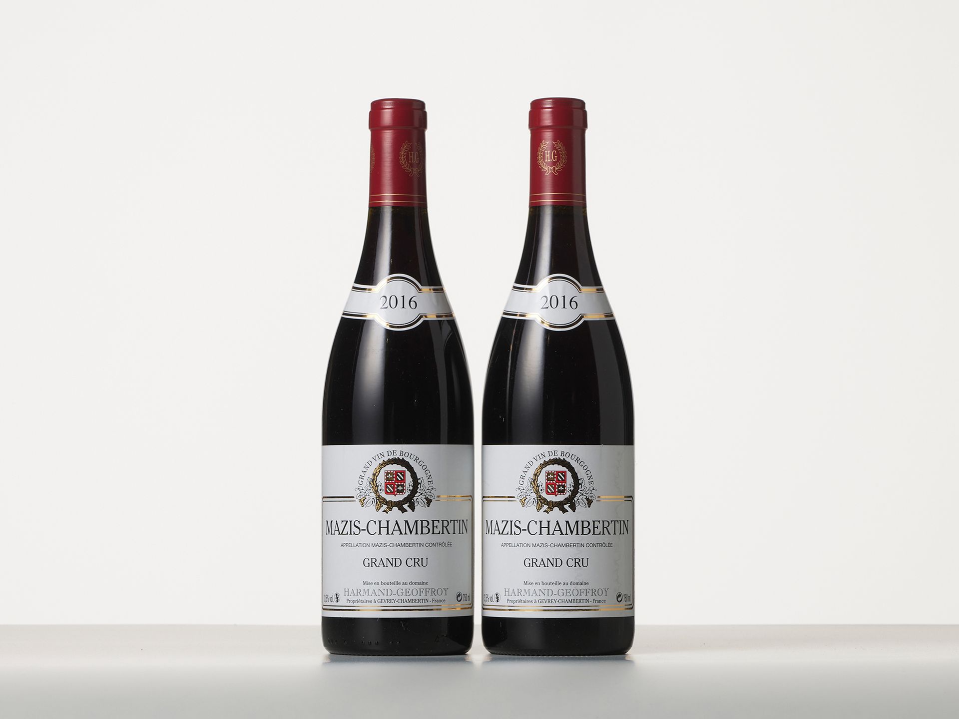 Null 2 Bouteilles MAZIS-CHAMBERTIN (Grand Cru) 
Année : 2016 
Appellation : Doma&hellip;