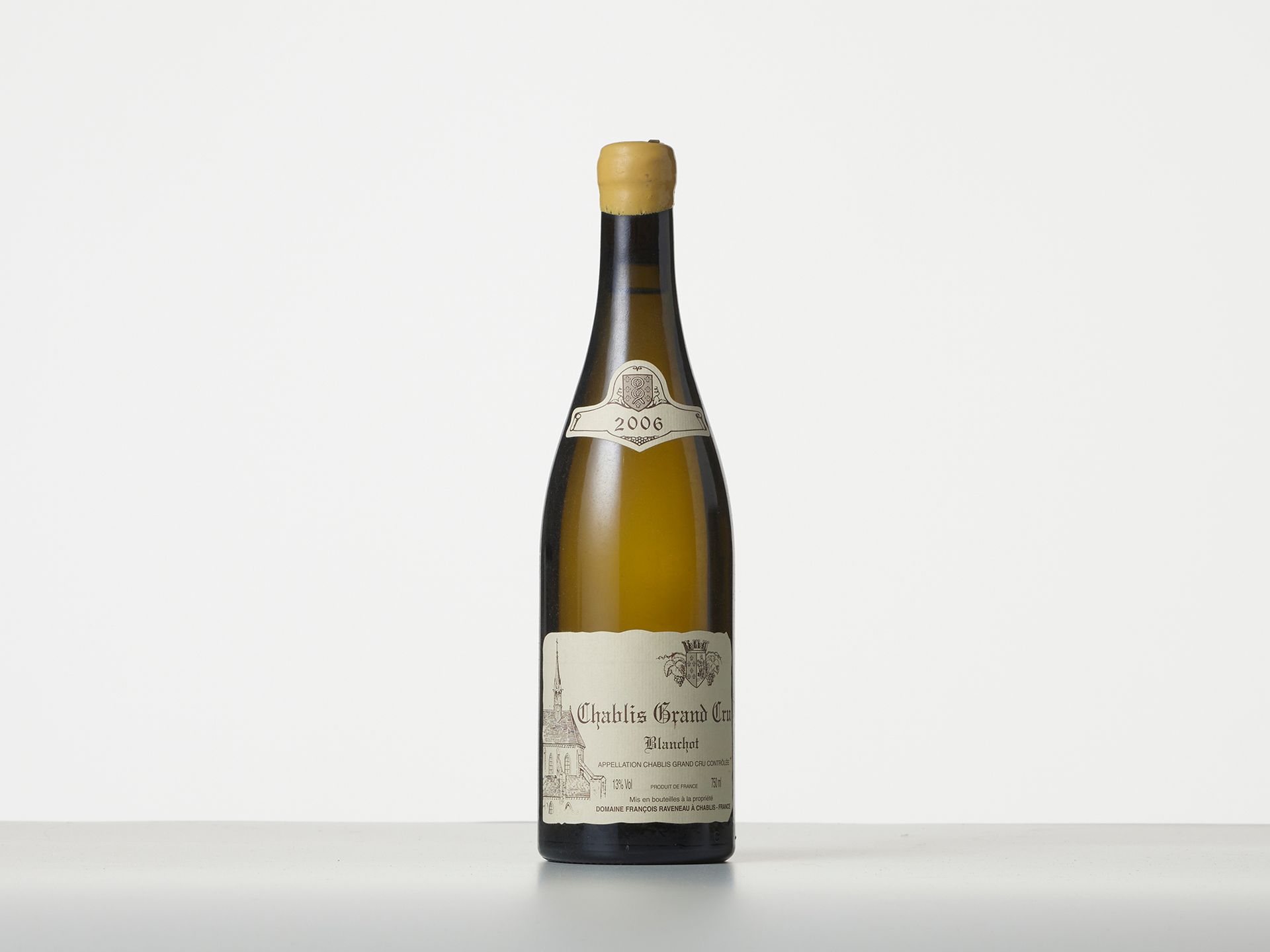 Null 1 Bouteille CHABLIS BLANCHOT (Grand Cru) 
Année : 2006 
Appellation : Domai&hellip;