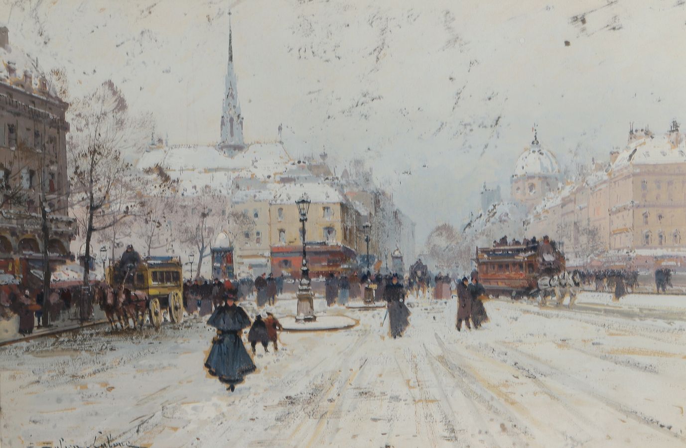Null Eugène GALIEN-LALOUE (1854-1941)

Place animée en hiver



Gouache, signée &hellip;