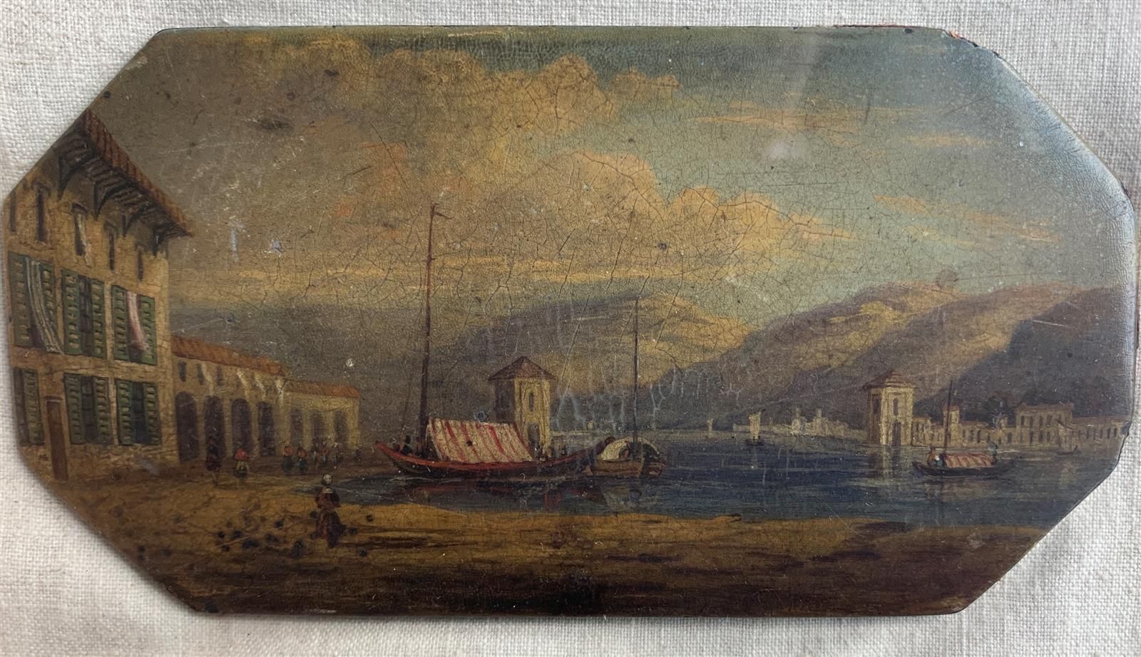 Null Ecole ETRANGERE du XIXe siècle

Port en bord de mer

Huile sur panneau octo&hellip;