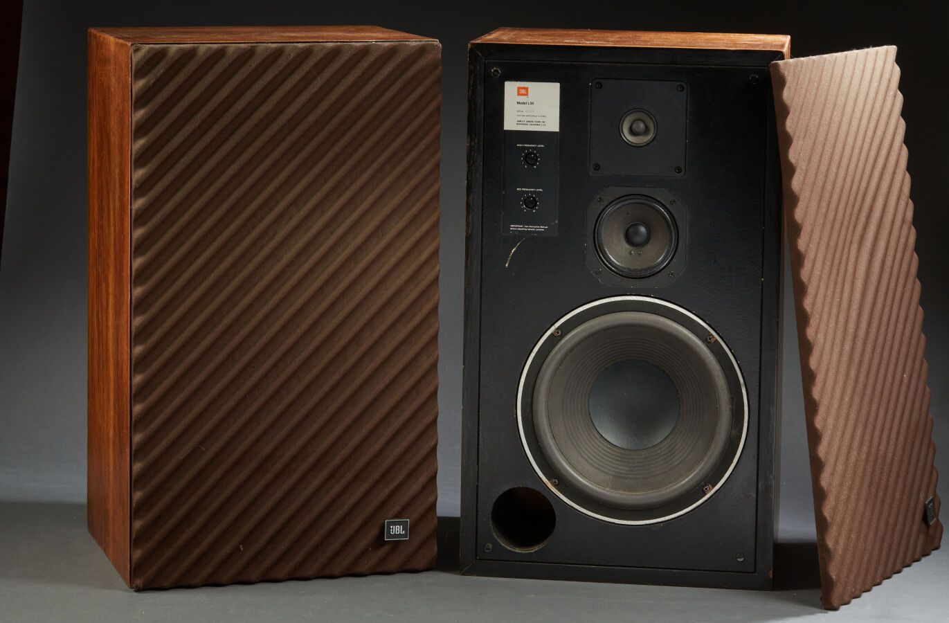 Null JBL L50, Pair of three-way speakers, sensitivity 88 db, (New speaker suspen&hellip;