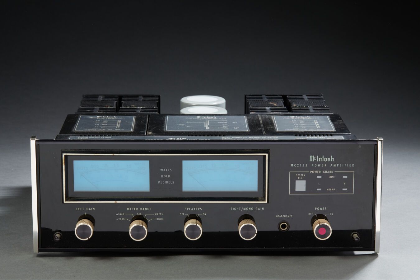 Null McIntosh MC2155 Amplificatore di potenza a stato solido 150 watt (1981-1982&hellip;