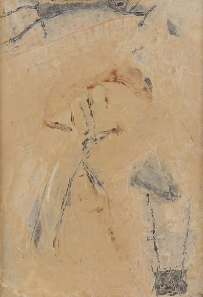 Jamal LANSARI (1958) Composition abstraite
Huile sut toile signée en bas à droit&hellip;