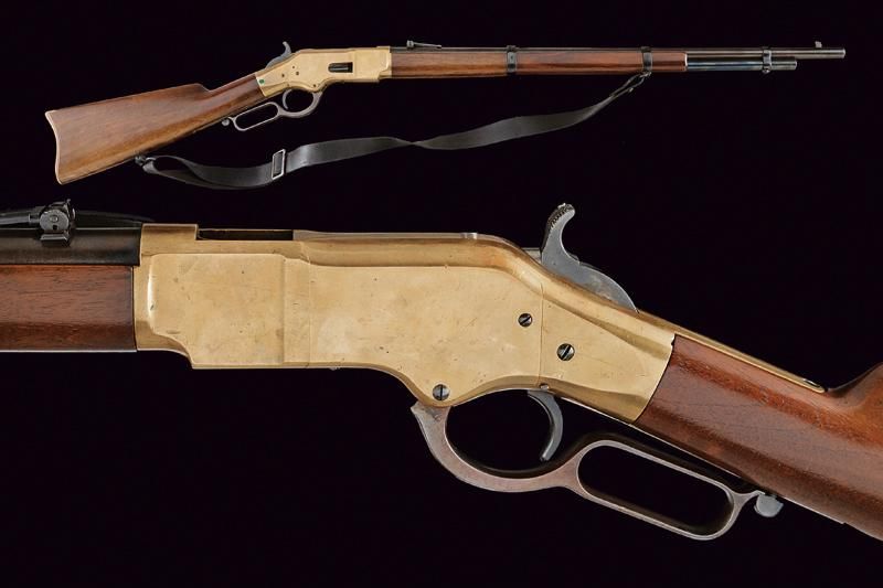 A Winchester Model 1866 Musket dating: Third quarter of the 19th Century provena&hellip;