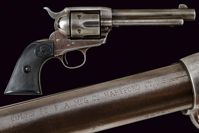 Colt single action Army revolver datación: 1875-1890 procedencia: EE.UU., cañón &hellip;