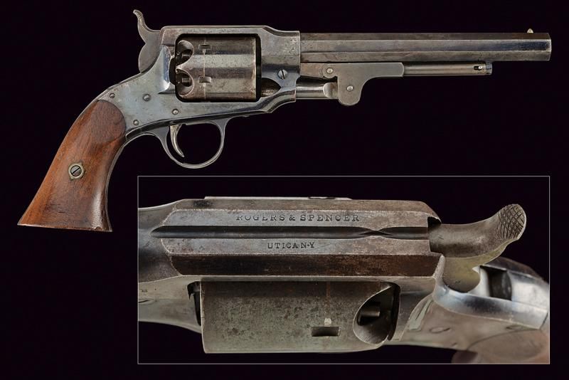 A Rogers & Spencer Army Model Revolver dating: third quarter of the 19th Century&hellip;