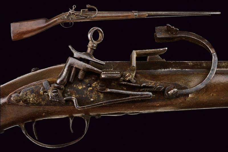 A very rare double system 'Montecuccoli' gun 年代：17世纪末 出处：意大利，重型，八角形，滑膛，20.5毫米口径枪&hellip;
