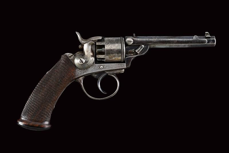 A rare Tranter system percussion revolver with small caliber Datierung: um 1855 &hellip;