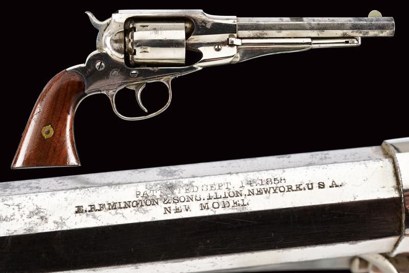 Remington-Rider D/A New Model Belt Revolver - rimfire conversion datazione: Terz&hellip;