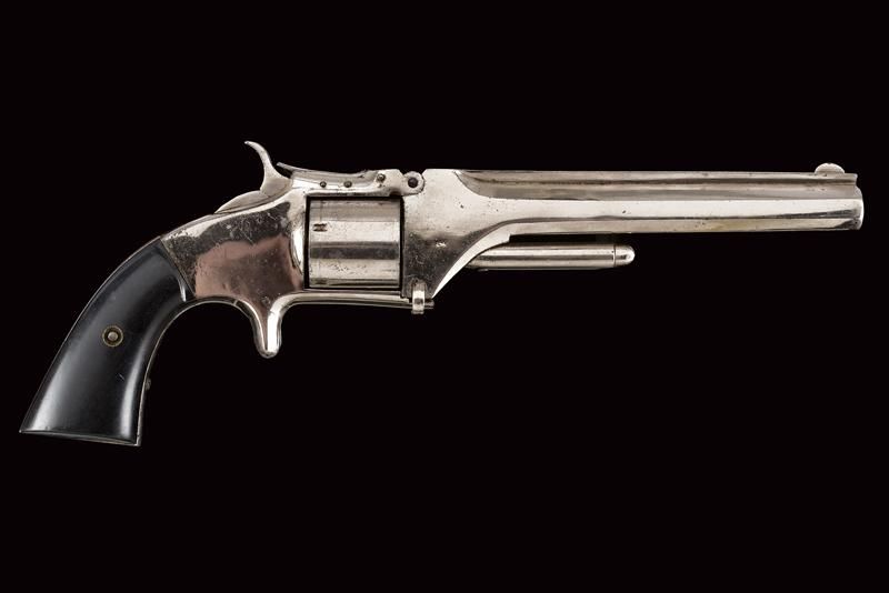 A Smith & Wesson 1-1/2 type revolver 日期：约1870-1880年 出处：比利时。比利时，长的，八角形的，有膛线的，8毫米口&hellip;