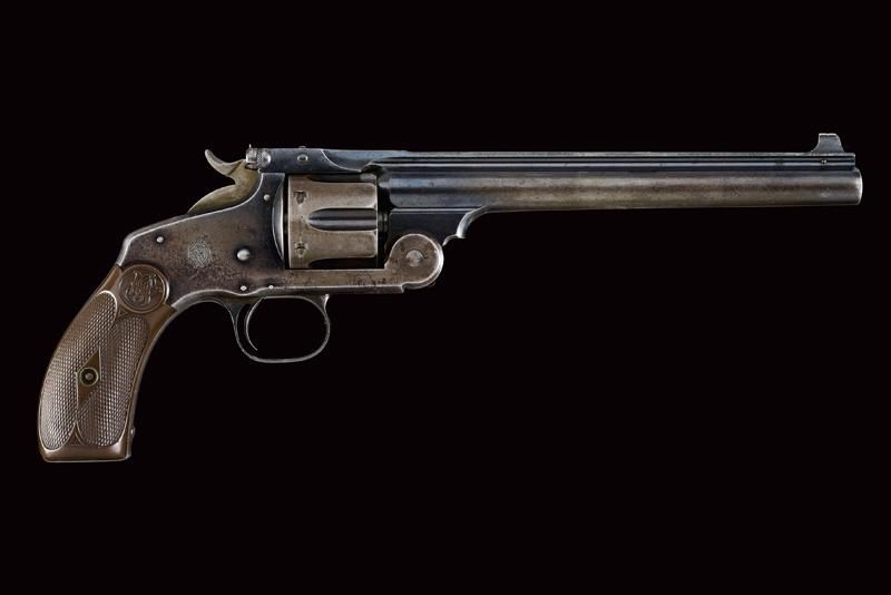 S&W New Model No.3 Single Action Revolver datation : environ 1880 provenance : U&hellip;