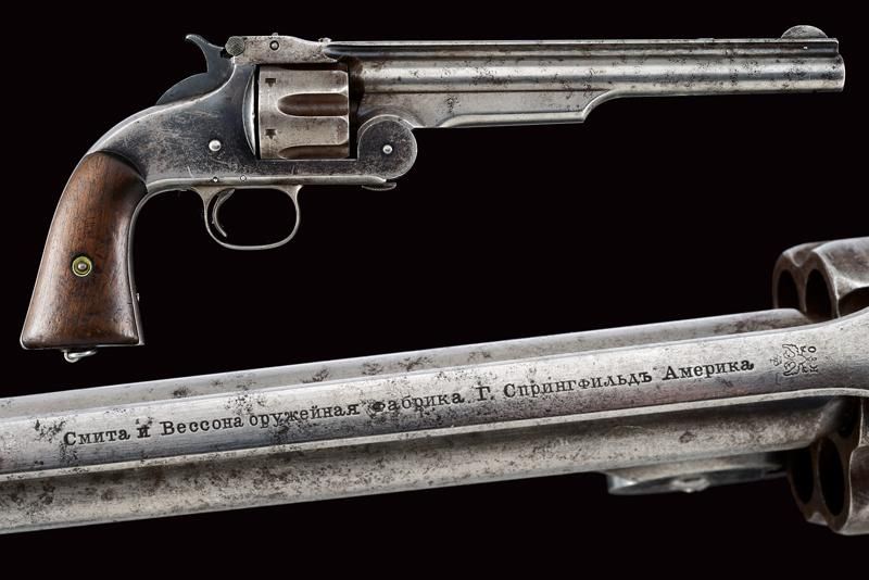 A rare S&W Model 3 Russian First Model revolver (Old Old Model Russian) Datierun&hellip;