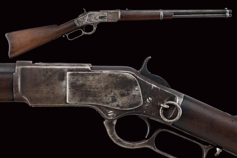 A Winchester Model 1873 Carbine - First Model datant : 1878 provenance : USA, Ca&hellip;