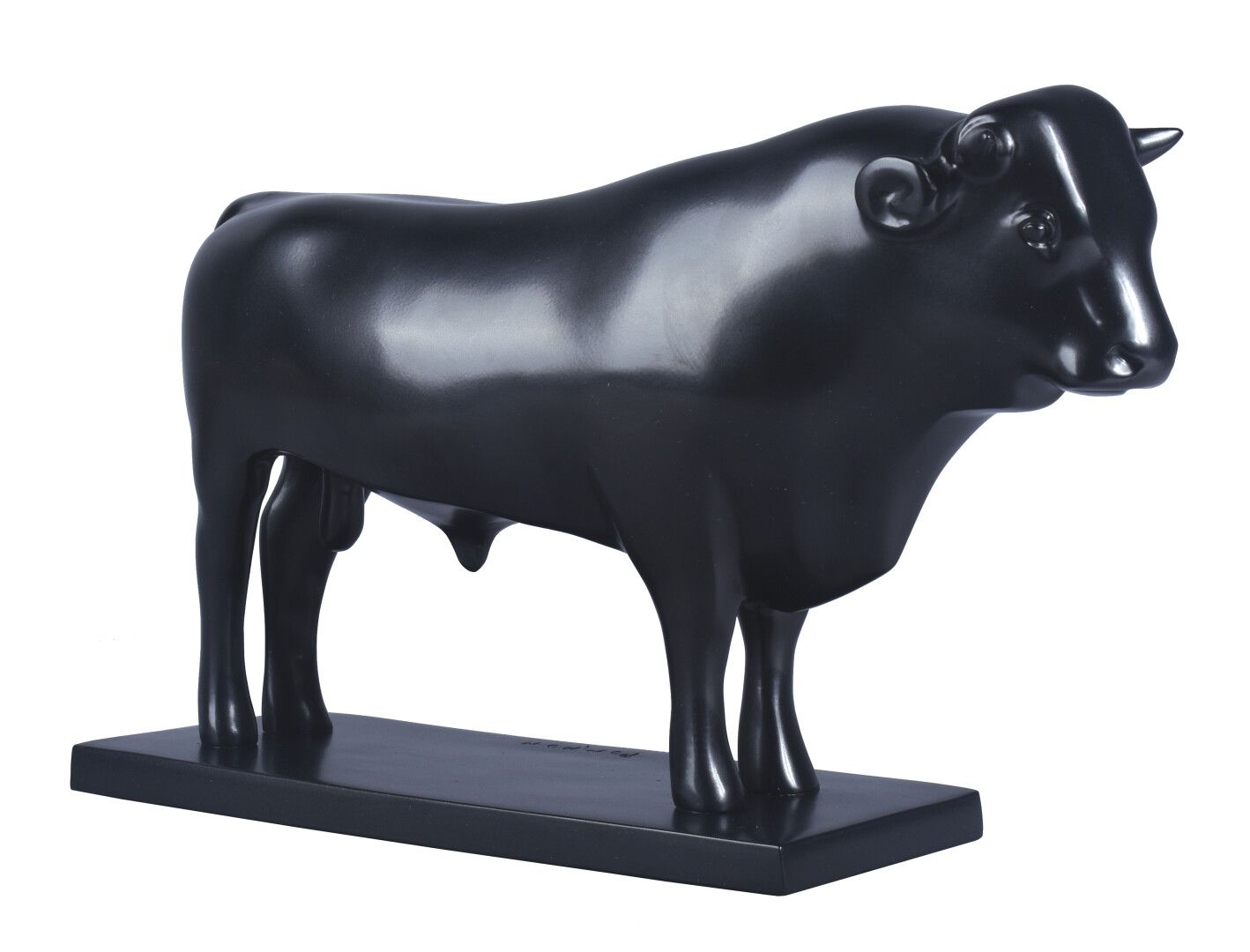 Null POMPON François (1855-1933) (After)
"Taureau" (Bull)
Black patina bronze pr&hellip;
