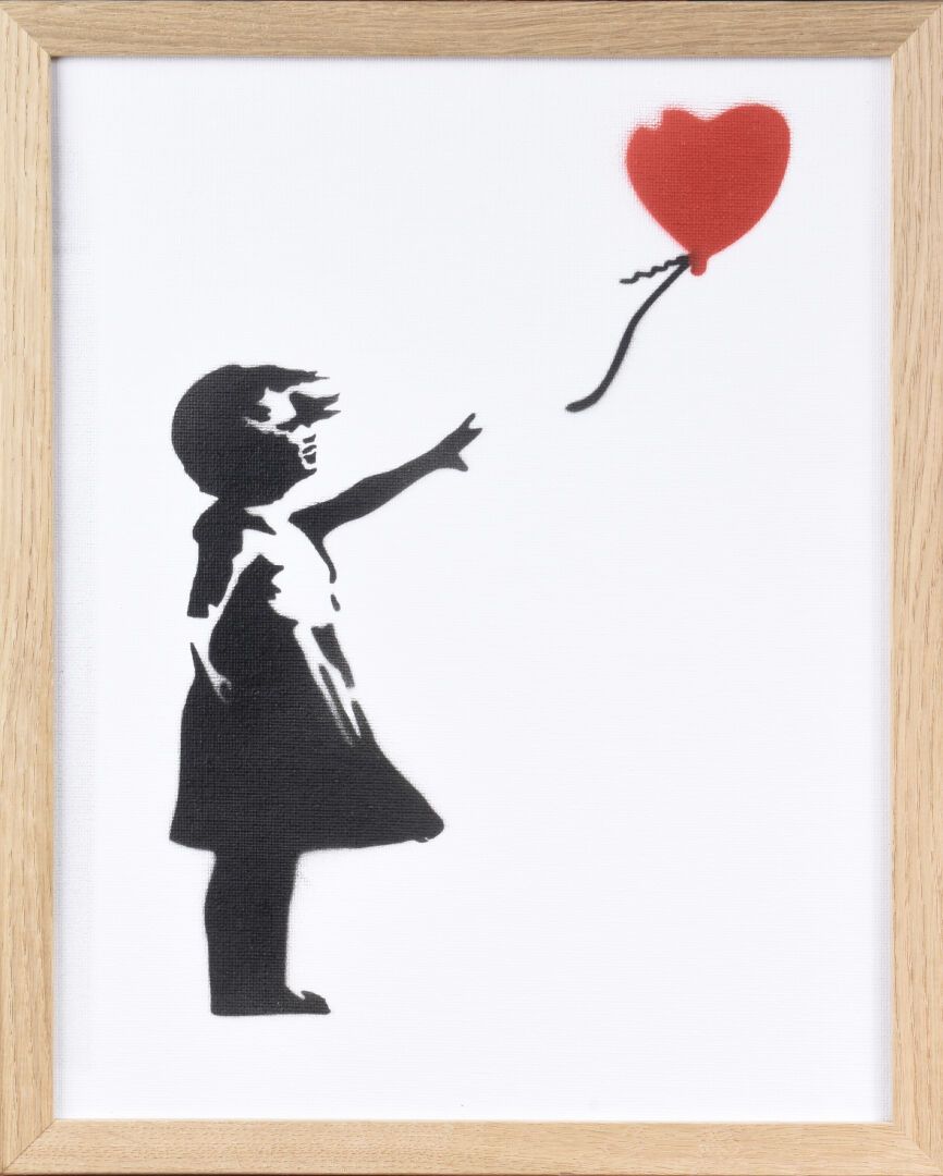 Null BANKSY (Né en 1974)
"Girl with balloon (There is always hope)" (2002)
Pocho&hellip;