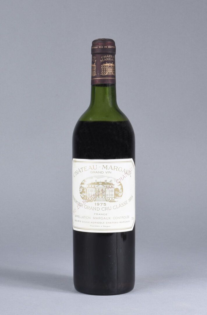 Null Bottle Château Margaux 1975, Ier Grand Cru Classé de Margaux (mid-shoulder &hellip;