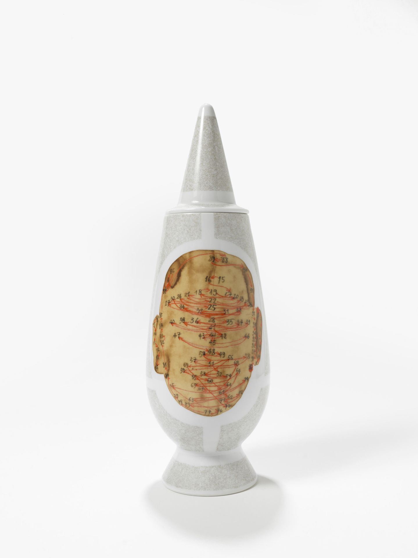 Alessandro Mendini (né ene 1931) & Yong Huang Ping Covered vase---Series 100% Ma&hellip;