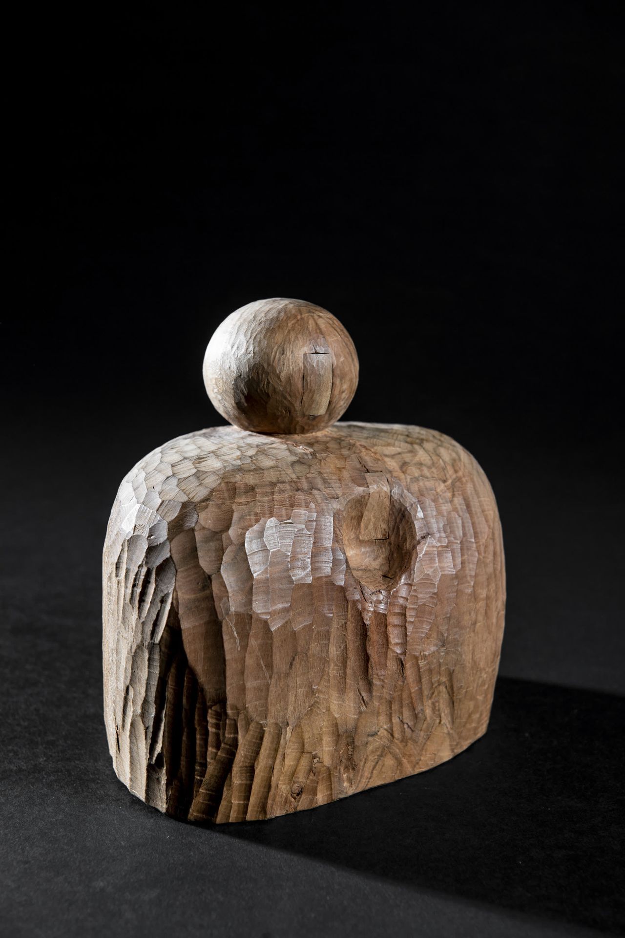 CHIHARU NISHIJIMA (1951-) Hito 5Hito 5---Escultura
Madera de keyaki (Zelkova ser&hellip;