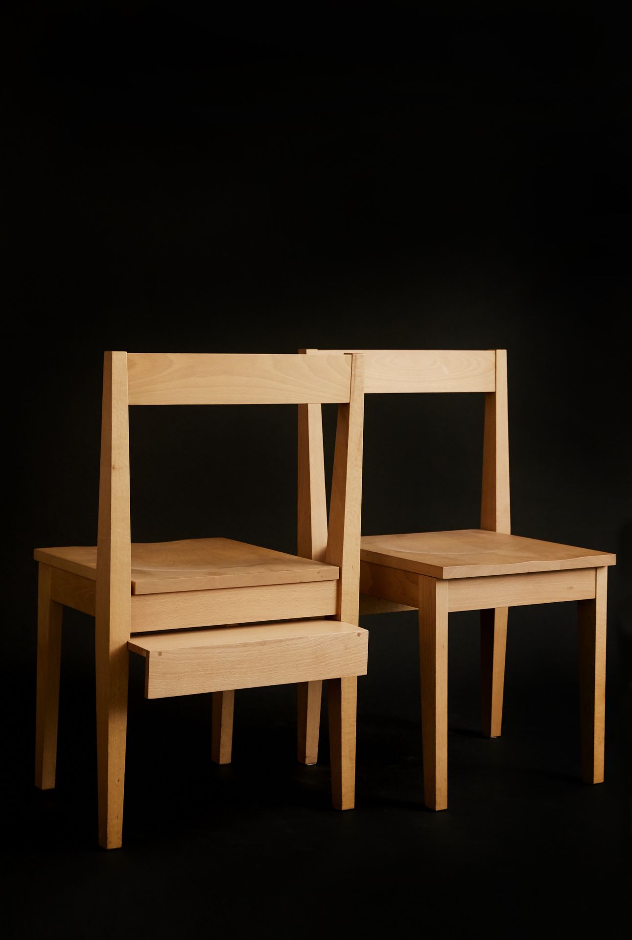 TAIRA NISHIWAZA Pair of chairs ---Special order
Wood--- Edition Taira Nishiwaza &hellip;