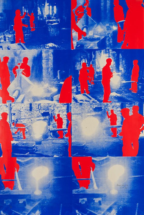 Gérard FROMANGER (1939-2021) UNTITLED
Siebdruck in Farbe auf Pergament, aufgezog&hellip;