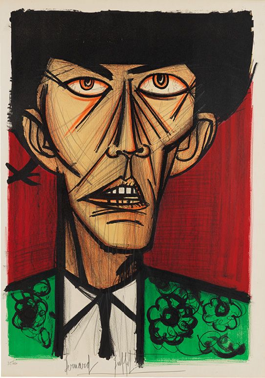 Bernard BUFFET (1928-1999) TORERO, 1966 (Sorlier, 100)
Litografía en cinco color&hellip;